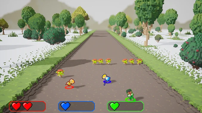 Hustle Heroes environment